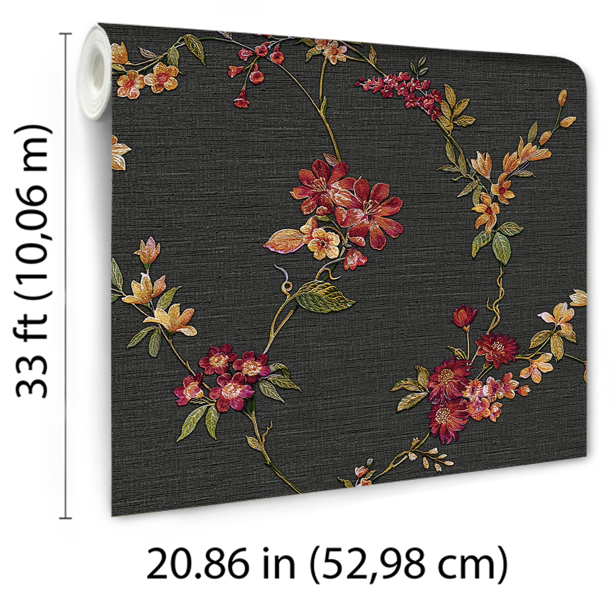Designs Direct Flower Trail Tapestry Wallpaper